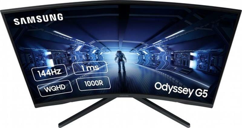Монитор Samsung 31.5" Odyssey G5 (LC32G55TQWIXCI) VA Black Curved 144Hz