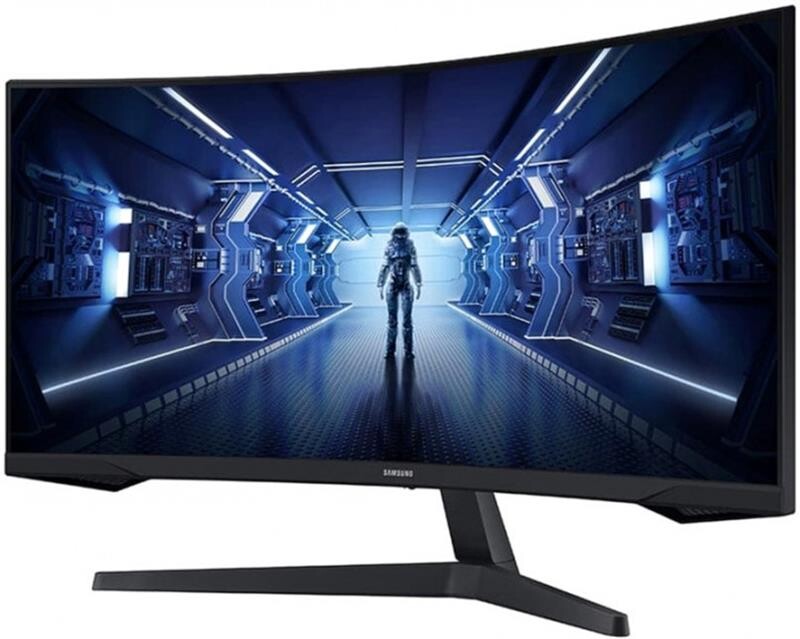Монитор Samsung 34" Odyssey G5 (LC34G55TWWIXCI) VA Black Curved 165Hz
