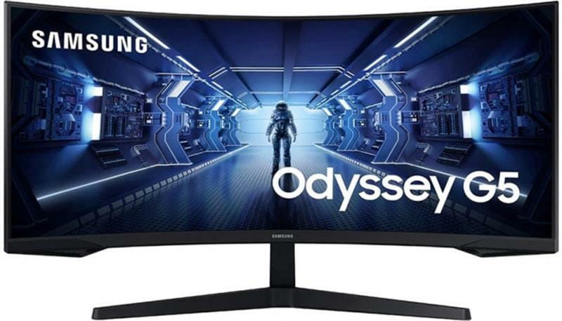 Монитор Samsung 34" Odyssey G5 (LC34G55TWWIXCI) VA Black Curved 165Hz