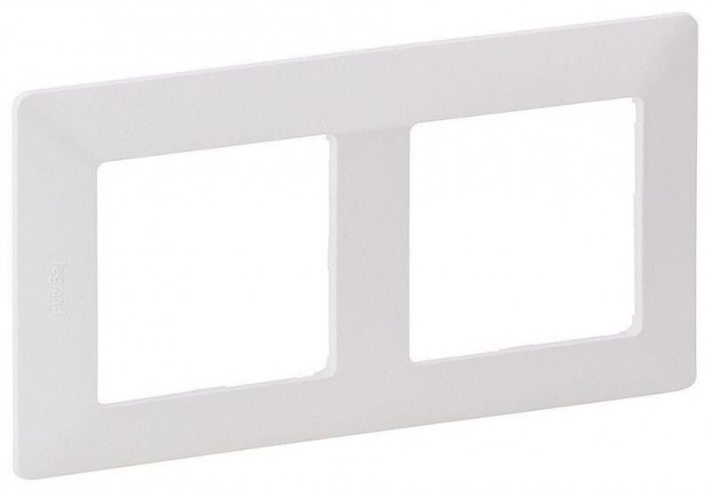 Рамка Legrand Valena Life (754002) подвійна, White