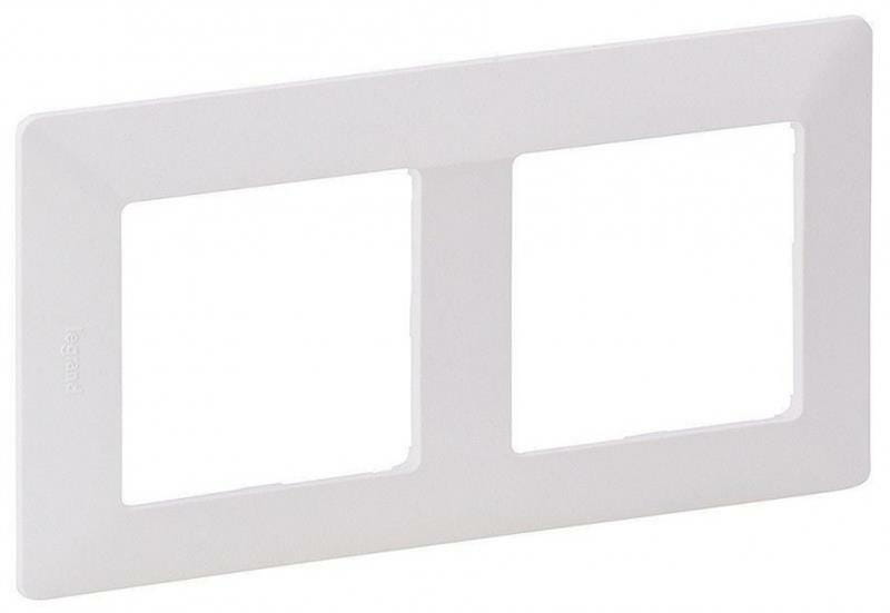Рамка Legrand Valena Life (754002) подвійна, White