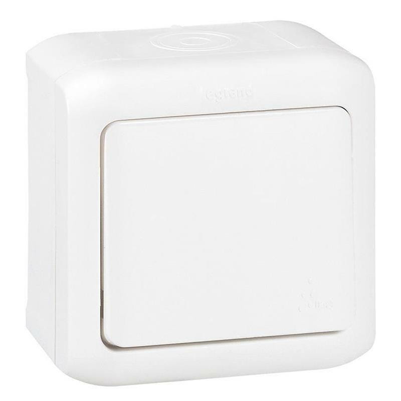 Вимикач Forix Legrand 10 AХ - 250 V білий