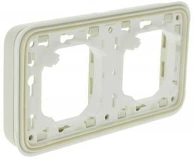 Рамка Legrand Plexo (069694) подвійна, White