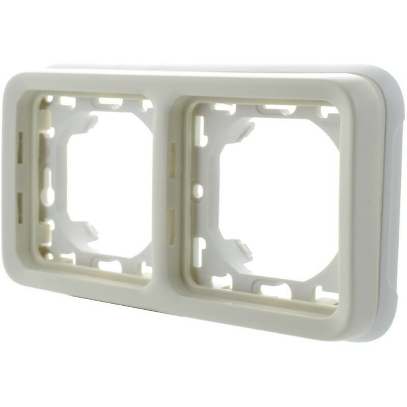 Рамка Legrand Plexo (069694) подвійна, White