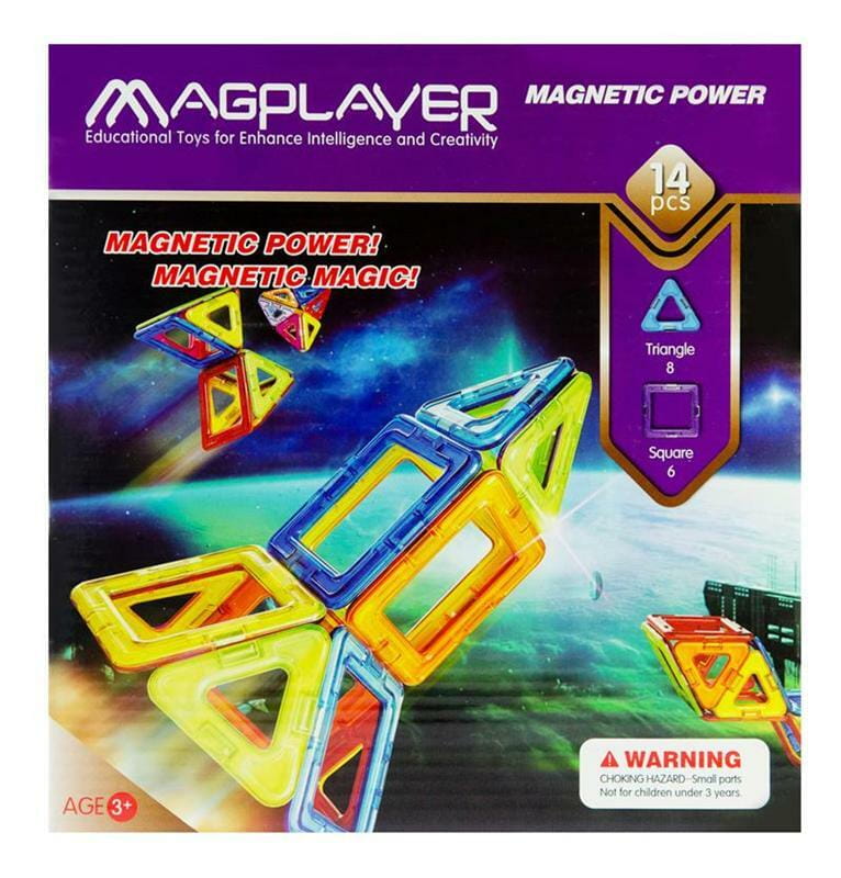 Конструктор MagPlayer магнітний набір (MPB-14)