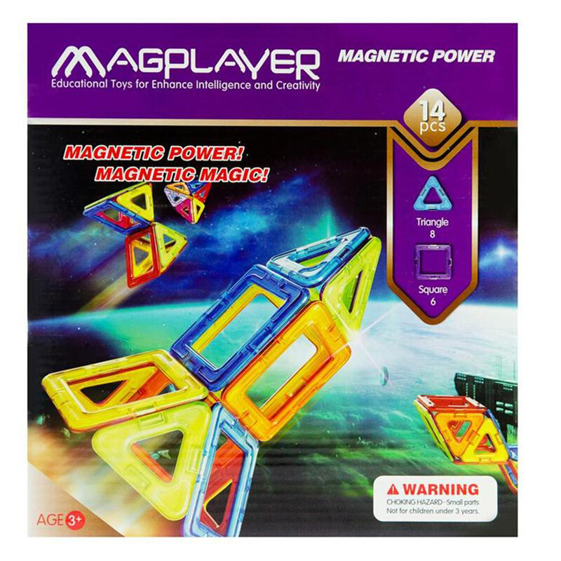 Конструктор MagPlayer магнітний набір (MPB-14)