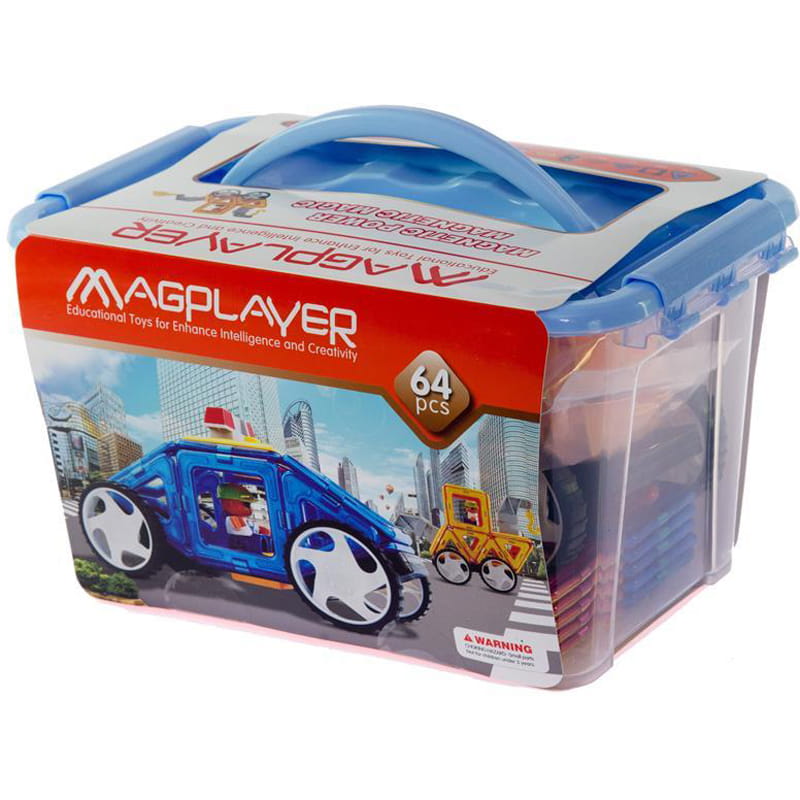Конструктор MagPlayer магнітний набір (MPT-64)