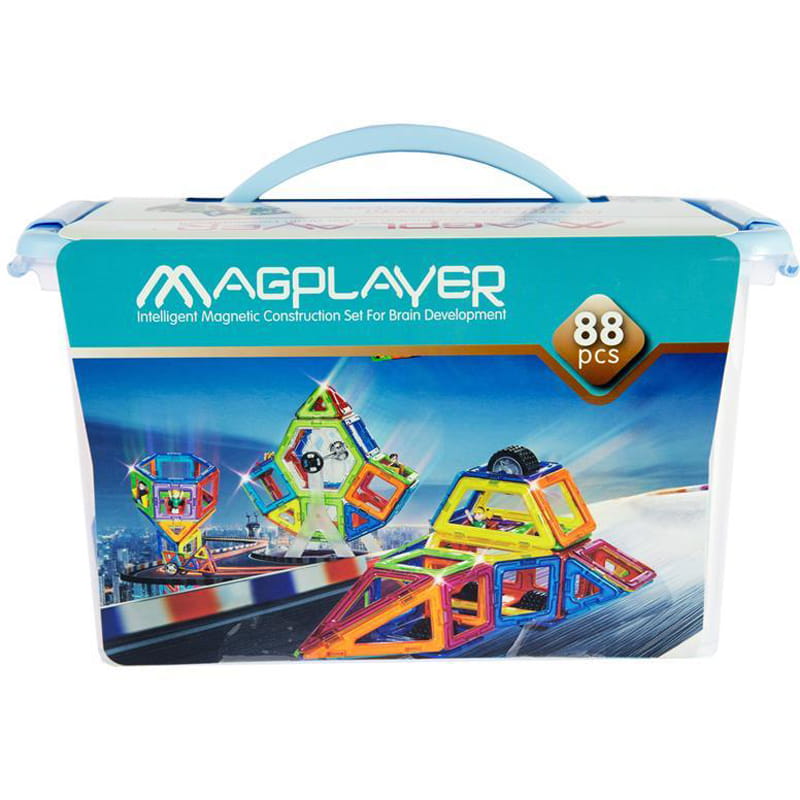 Конструктор MagPlayer магнитный набор (MPT-88)