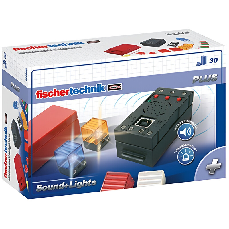 Набір Fischertechnik Plus LED-підсвічування і звуковий контролер (FT-500880)