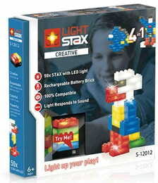 Конструктор Light Stax з LED підсвічуванням Creative (LS-S12012)