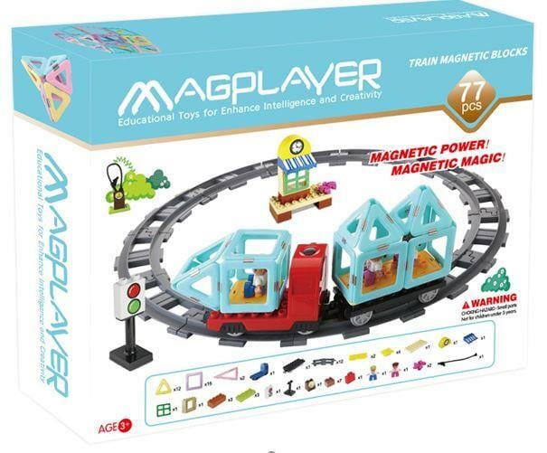 Конструктор MagPlayer магнітний набір (MPH2-77)