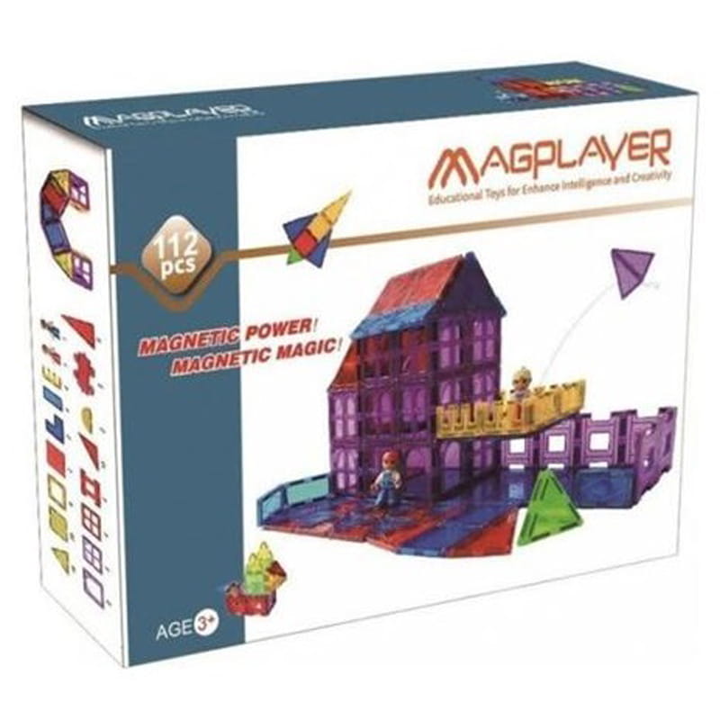 Конструктор MagPlayer магнітні плитки (MPL-112)