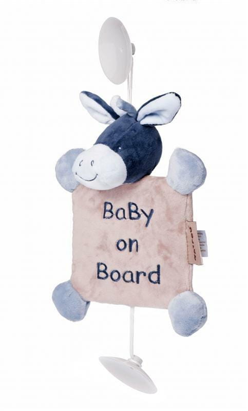 Мягкая игрушка Nattou Ослик Алекс Baby on Board (321341)