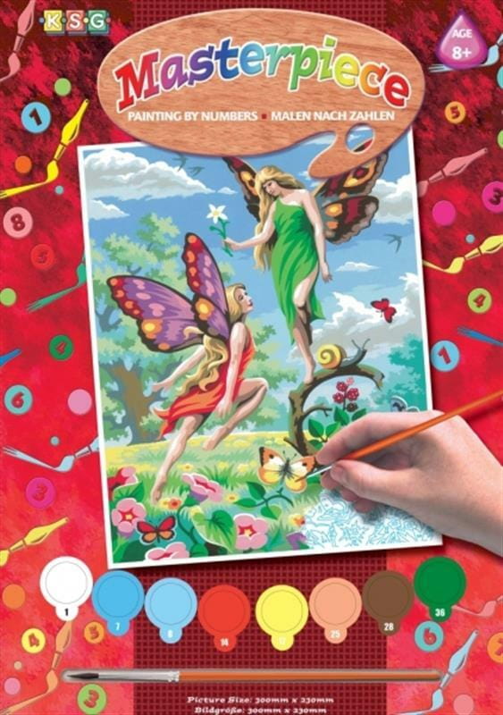 Набор для творчества Sequin Art Painting by Numbers Junior Fairies (SA0126)