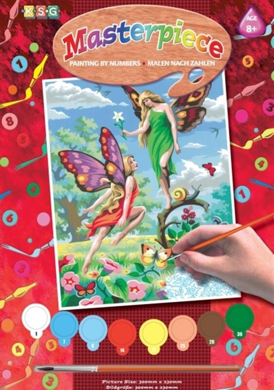 Набір для творчості Sequin Art Painting by Numbers Junior Fairies (SA0126)