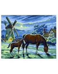 Набір для творчості Sequin Art Painting by numbers Senior Evening Pasture (SA0429)