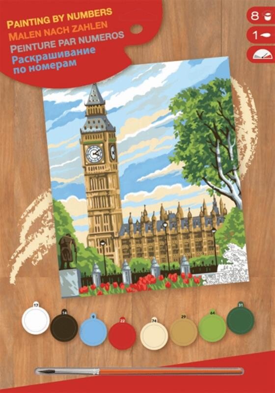 Набір для творчості Sequin Art Painting by numbers Junior Big Ben (SA1331)