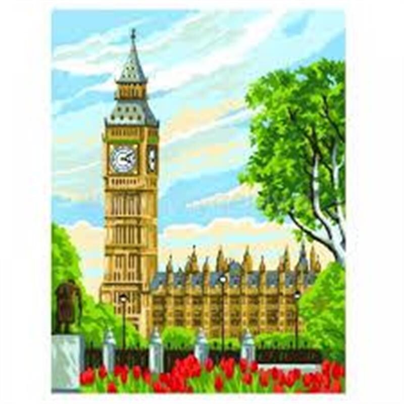 Набір для творчості Sequin Art Painting by numbers Junior Big Ben (SA1331)