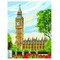 Фото - Набір для творчості Sequin Art Painting by numbers Junior Big Ben (SA1331) | click.ua