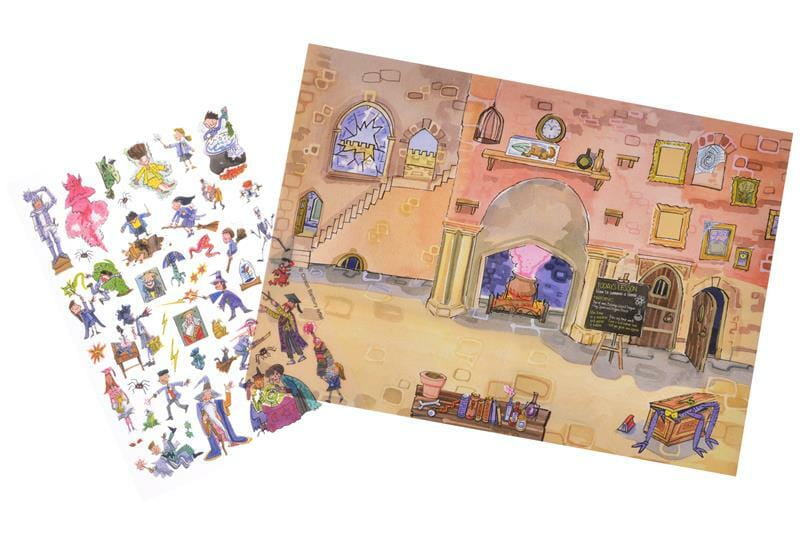 Перевідні наклейки Scribble Down Школа магії (SD/05)