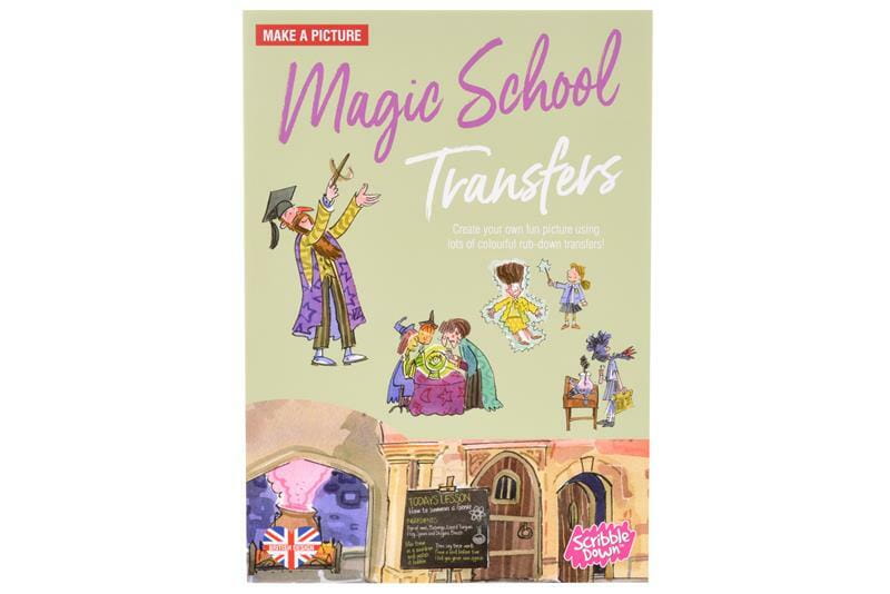 Перевідні наклейки Scribble Down Школа магії (SD/05)