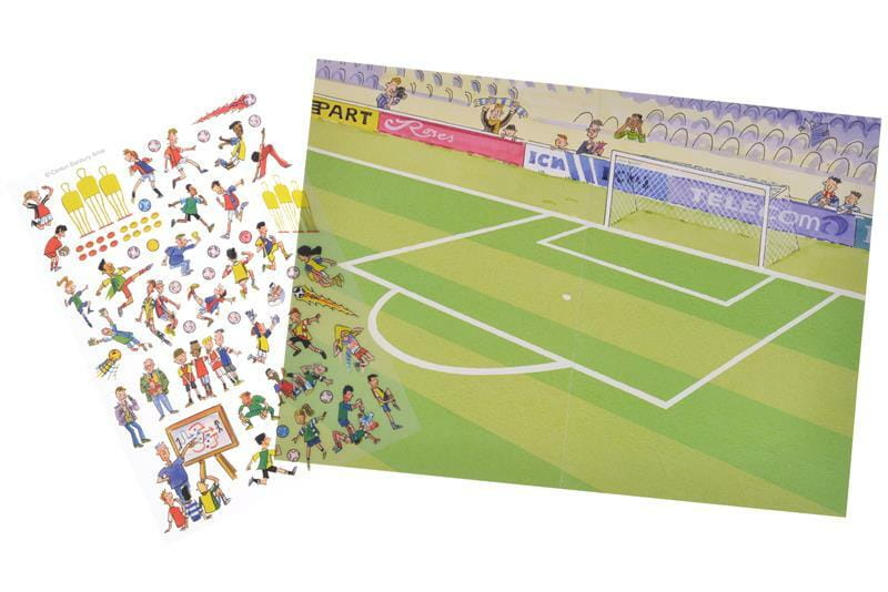 Перевідні наклейки Scribble Down Футбол (SD/16)