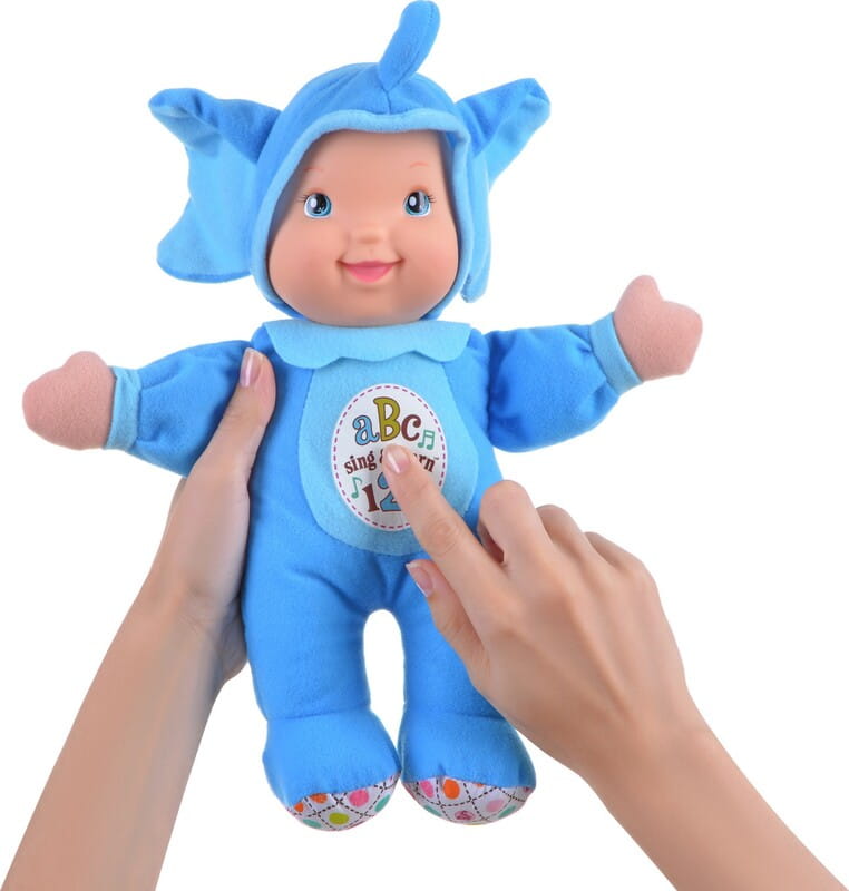 Кукла Baby`s First Sing and Learn Пой и Учись (голубой слоненок) (21180-1)