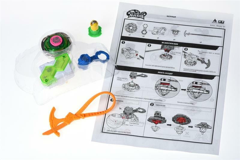 Дзига Auldey BeyBlade Infinity Nado Стандарт Glittering Butterfly з пристроєм запуску (YW624303)