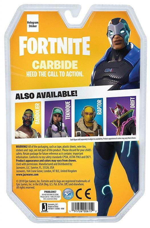Колекційна фігурка Jazwares Fortnite Solo Mode Carbide (FNT0011)