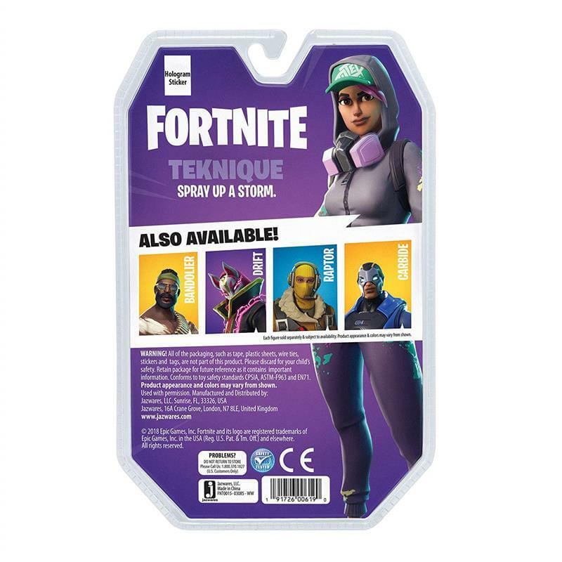 Коллекционная фигурка Jazwares Fortnite Solo Mode Teknique (FNT0015)
