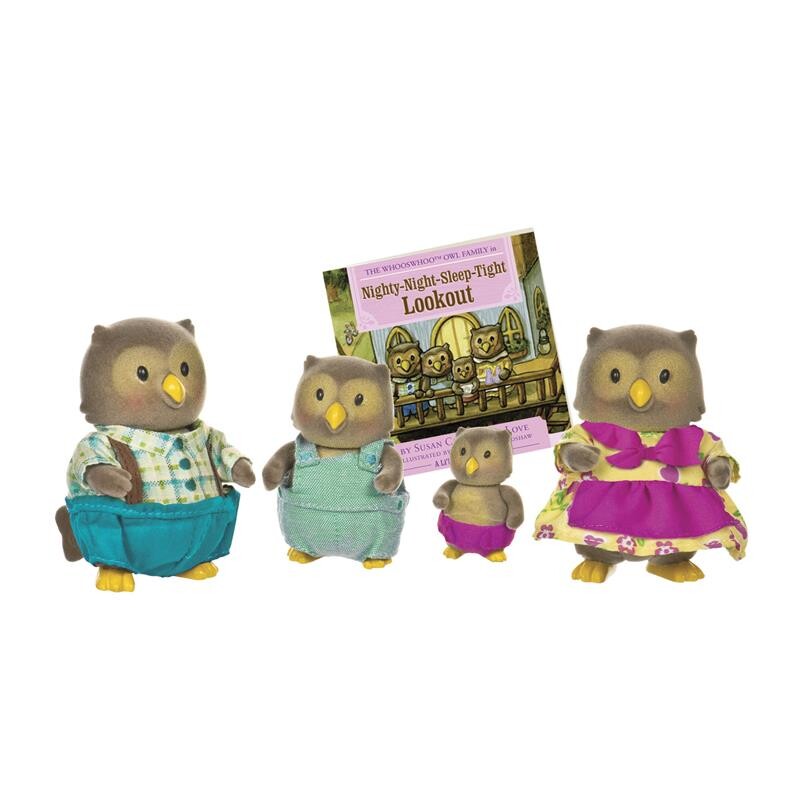 Набір фігурок Lil Woodzeez Сім`я Сов (6007M)