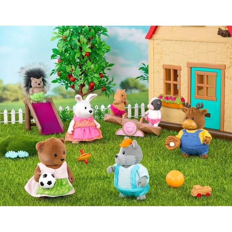 Игровой набор Lil Woodzeez Класс и игровая площадка (6124Z)