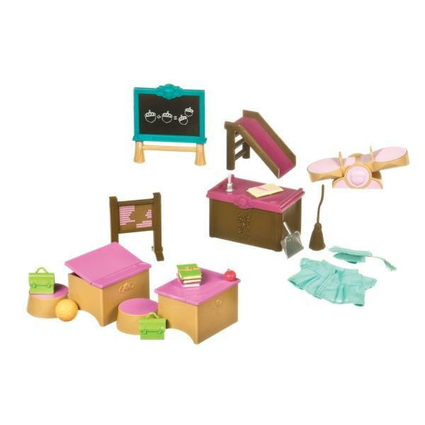 Игровой набор Lil Woodzeez Класс и игровая площадка (6124Z)