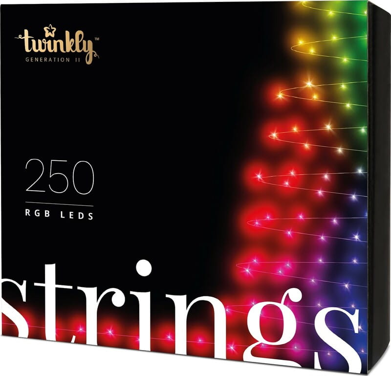 Smart LED гирлянда Twinkly Strings RGB Gen II (TWS250STP-BEU) 250LED, 20м, BT+WiFi