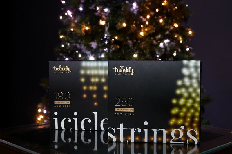 Smart LED гірлянда Twinkly Icicle AWW Gen II (TWI190GOP-TEU) 190LED, 5м, BT+WiFi