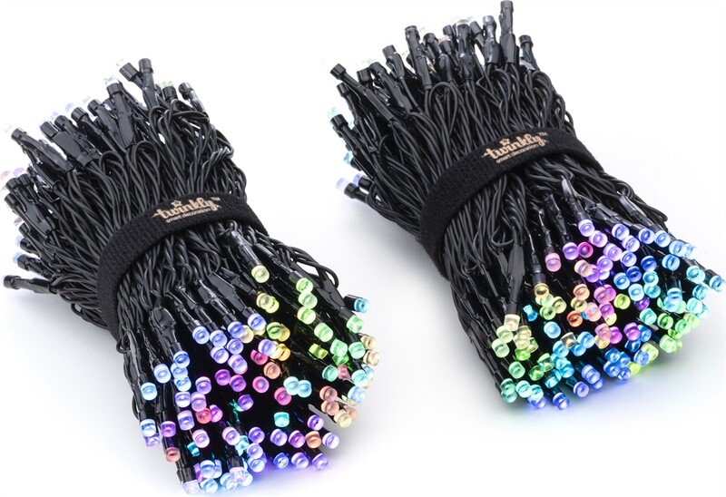 Smart LED гирлянда Twinkly Strings RGB Gen II (TWS400STP-BEU) 400LED, 32м, BT+WiFi