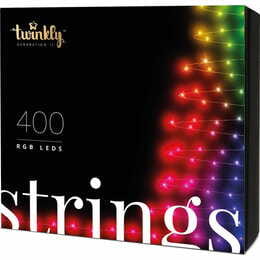 Smart LED гирлянда Twinkly Strings RGB Gen II (TWS400STP-BEU) 400LED, 32м, BT+WiFi