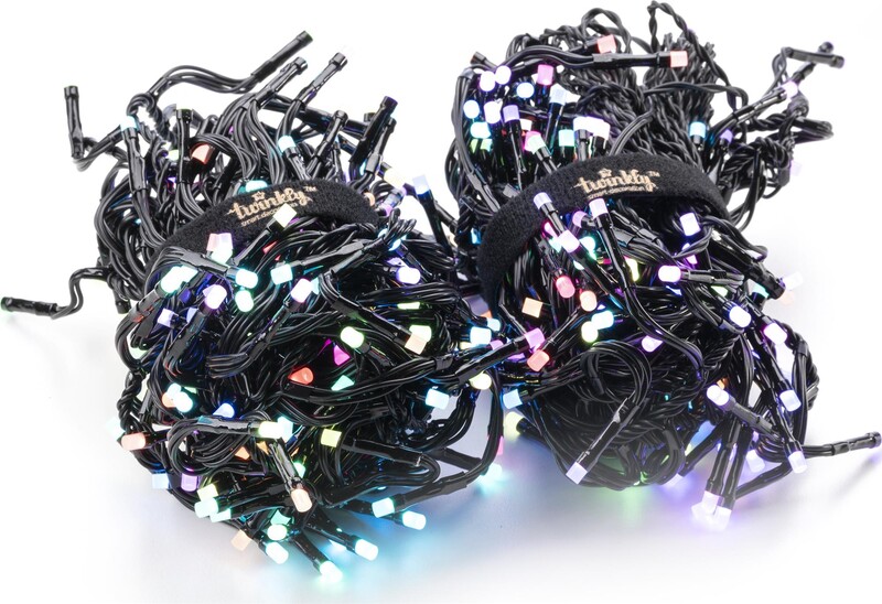 Smart LED гирлянда Twinkly Cluster RGB Gen II (TWC400STP-BEU) 400LED, 6м, BT+WiFi