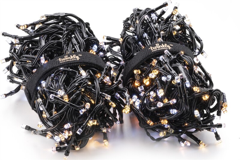 Smart LED гирлянда Twinkly Cluster AWW Gen II (TWC400GOP-BEU) 400LED, 6м, BT+WiFi