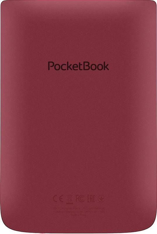 Електронна книга PocketBook 628 Ruby Red (PB628-R-CIS)