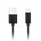 Фото - Кабель Choetech USB - USB Type-C (M/M), 1 м, Black (AC0002) | click.ua