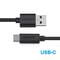 Фото - Кабель Choetech USB - USB Type-C (M/M), 1 м, Black (AC0002) | click.ua