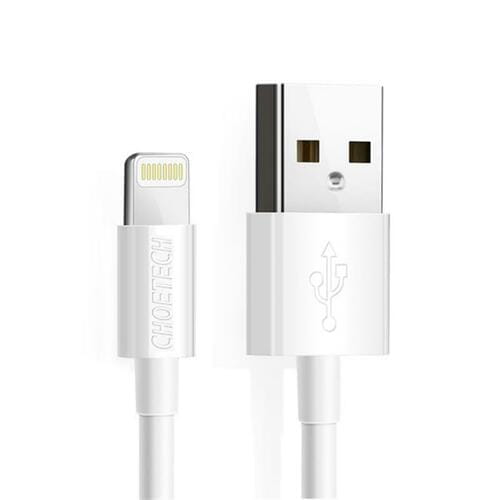 Photos - Cable (video, audio, USB) Choetech Кабель  USB - Lightning (M/M), 1.2 м, White  IP0026-WH (IP0026-WH)