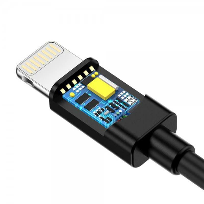 Кабель Choetech USB - Lightning (M/M), 1.8 м, Black (IP0027-BK)