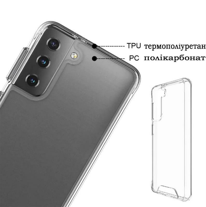 Чeхол-накладка BeCover Space Case для Samsung Galaxy S22 SM-S901 Transparancy (708588)