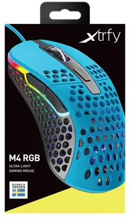 Миша Xtrfy M4 Blue (XG-M4-RGB-BLUE)