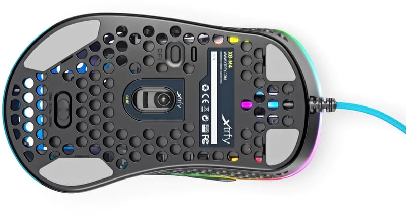 Мышь Xtrfy M4 Blue (XG-M4-RGB-BLUE)