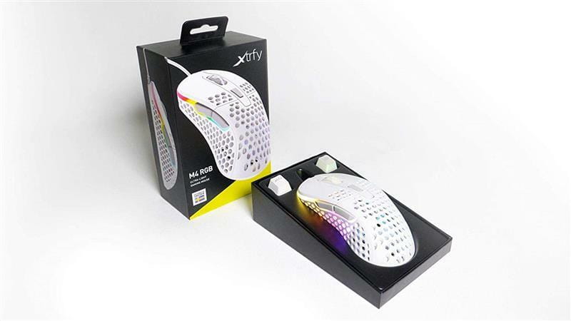 Мышь Xtrfy M4 White (XG-M4-RGB-WHITE)