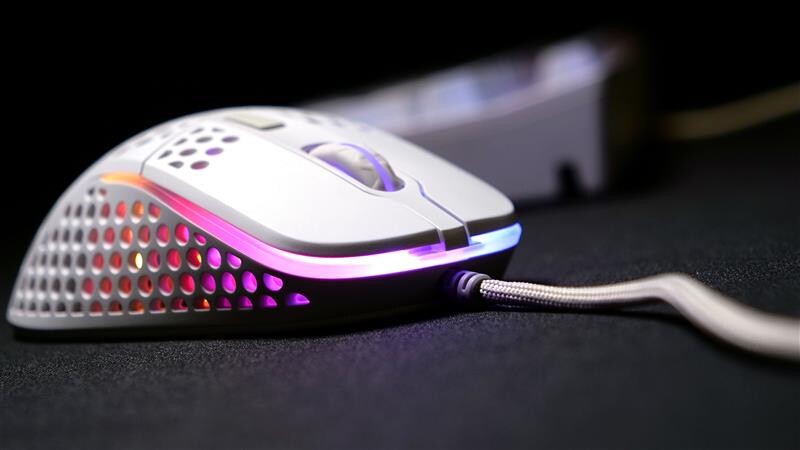 Мишка Xtrfy M4 White (XG-M4-RGB-WHITE)