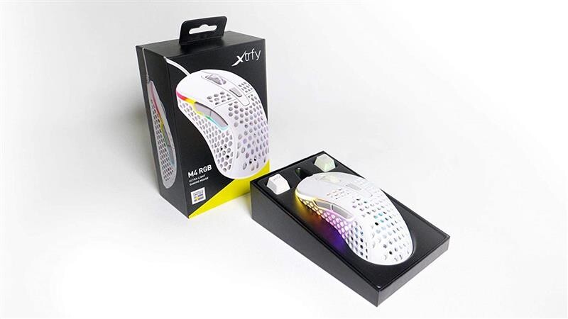 Мишка Xtrfy M4 White (XG-M4-RGB-WHITE)